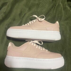 Nike Women's Platform Sneakers - Blush/White